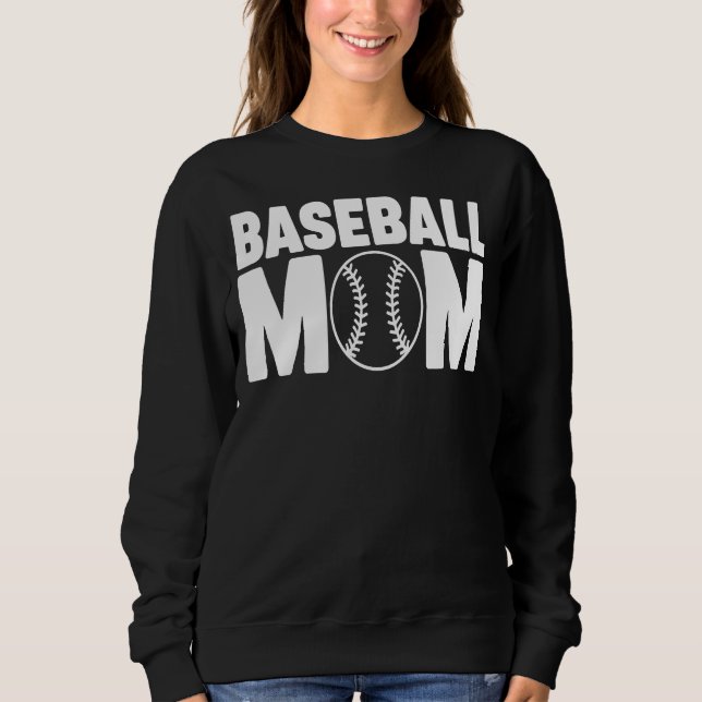 Sudadera Madre del béisbol, Día de la Madre (Anverso)