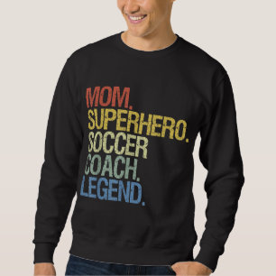 Sudadera Madre del entrenador de fútbol