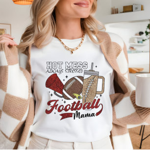 Sudadera Madre del fútbol, el lío caliente Cute Gameday