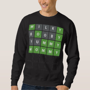 Sudadera Madre del juego de adivinanzas del día de la palab