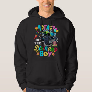 Sudadera Madre del niño cumpleaños Monstruo Camión cumpleañ