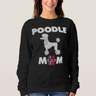 Sudadera Madre del perro caniche noruego