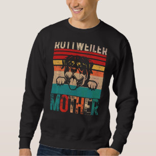 Sudadera Madre dueña de perro, madre, Rottweilers, perros W