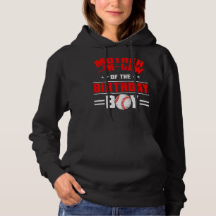 Sudadera Madre En Derecho Del Tema Del Béisbol De Nacimient