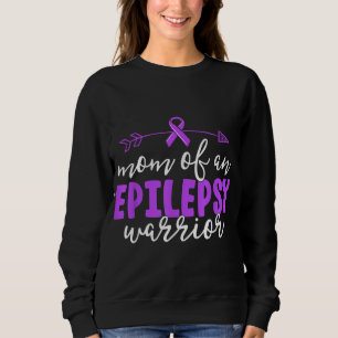 Sudadera Madre Epilepsy Madre Madre Púrpura Cinta Concienci