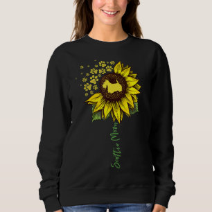Sudadera Madre escocesa giratoria giratoria madre de perro