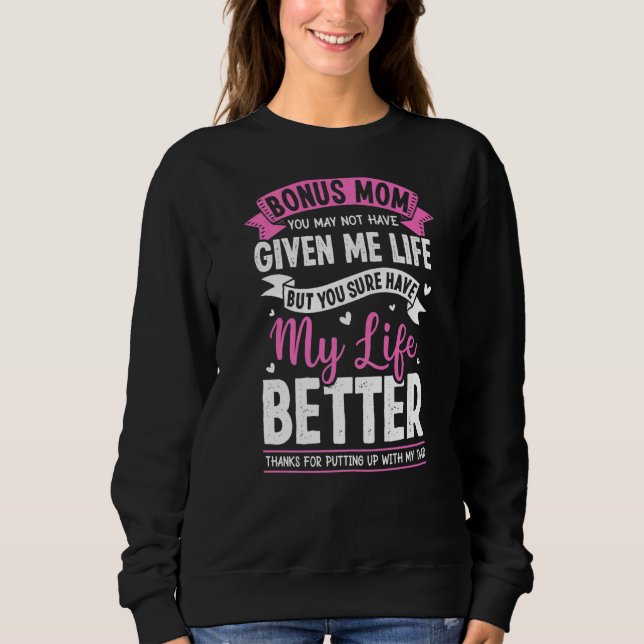 Sudadera Madre Fantasma De Gracias Por Su Hija (Anverso)