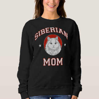 Sudadera Madre gata siberiana
