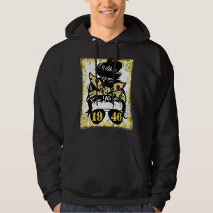 Sudadera Madre Girasol Nacida En 1946 Madera Jardinera