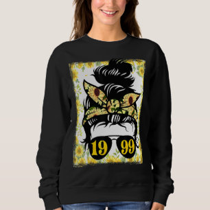 Sudadera Madre Girasol Nacida En 1999 Madera Jardinera