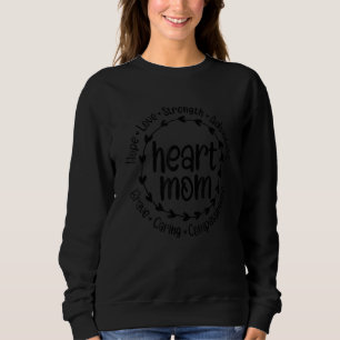 Sudadera Madre guerrera de CHD Madre corazón Enfermedad car