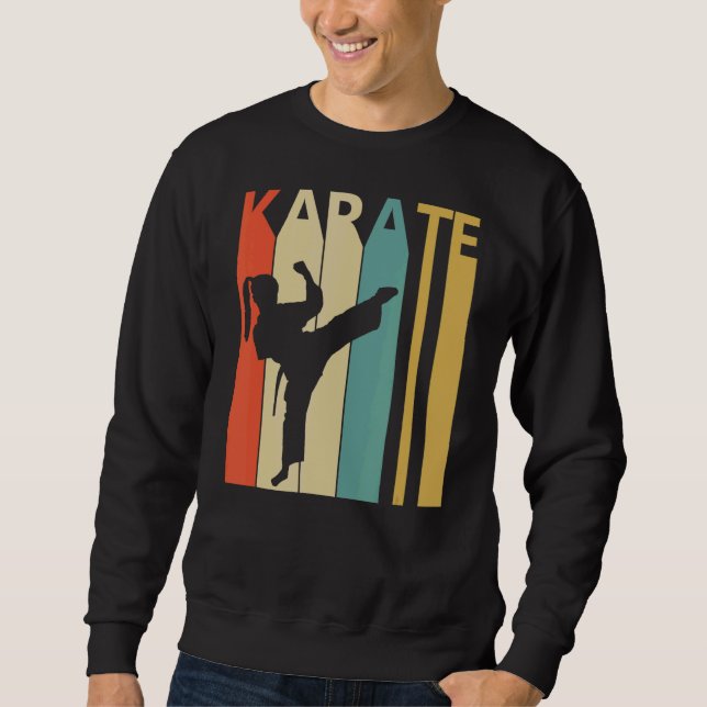Sudadera Madre karate retro de los años 80 (Anverso)