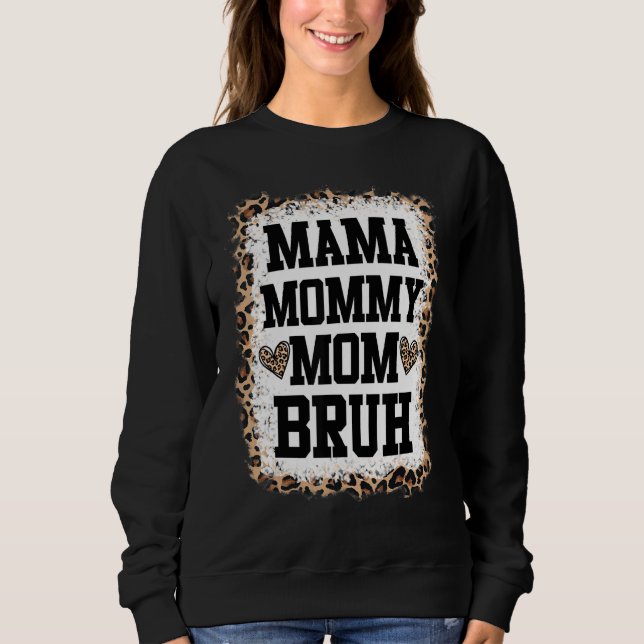 Sudadera Madre leopardo con sangre (Anverso)