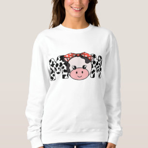 Sudadera Madre madre de vaca madre cultivando un partido fa