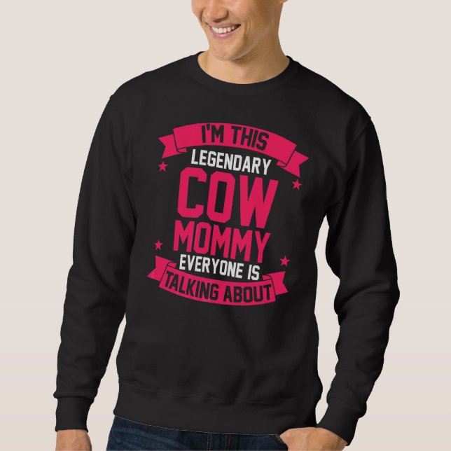 Sudadera Madre madre vaca (Anverso)