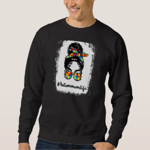 Sudadera Madre madre vida autismo conciencia afro negro des