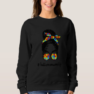 Sudadera Madre madre vida autismo conciencia afro negro des