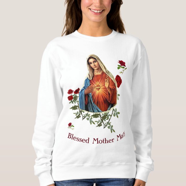 Sudadera Madre María (Anverso)