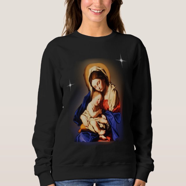 Sudadera Madre María (Anverso)