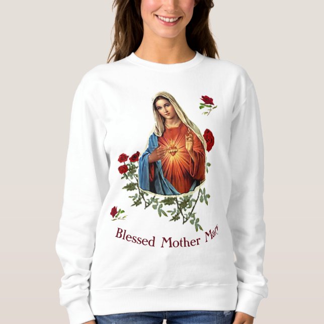 Sudadera Madre María (Anverso)