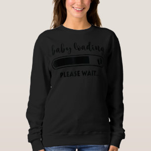 Sudadera Madre mujer cargando Recién nacido madre pronto be