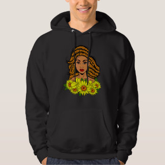 Sudadera Madre Negra Maestra Enfermera Educada Hermana Mela