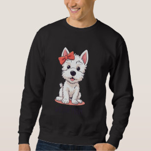 Sudadera Madre occidental, perro de los territorios blancos