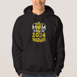 Sudadera Madre Orgullosa Superior De Una Clase De 2024 Grad