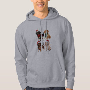 Sudadera Madre Perro Navidad Dachshund Amante Regalo Navida