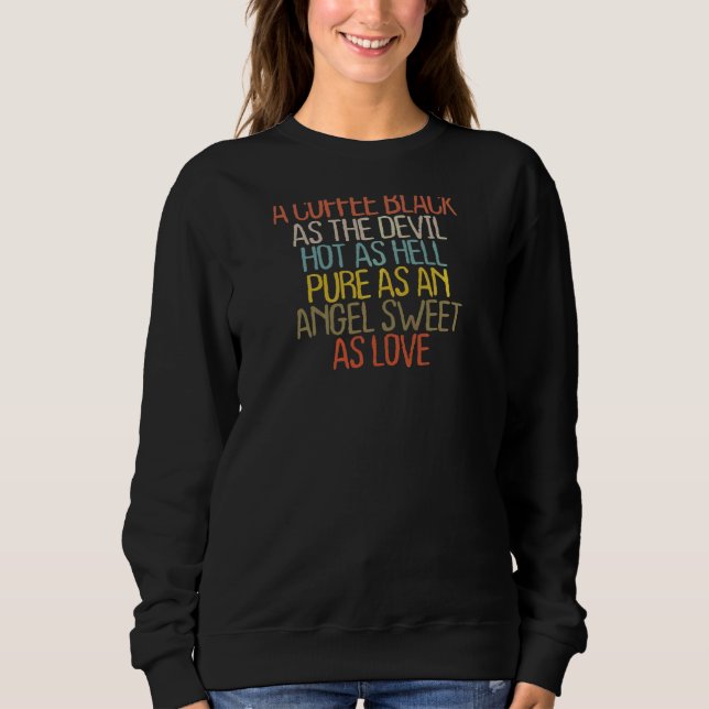 Sudadera Madre sarcástica del café 2022 (Anverso)