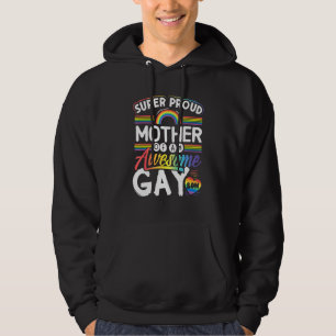 Sudadera Madre Súper Orgullosa De Un Impresionante Hijo Gay
