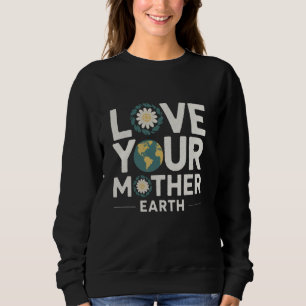 Sudadera Madre Tierra del planeta Ecológicamente Amigable c