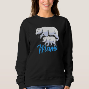 Sudadera Madre Y Bebé Oso Polar