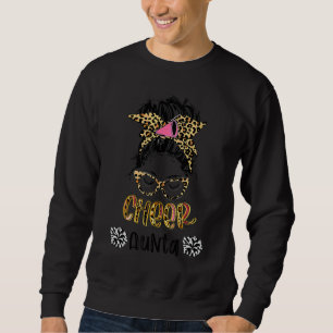 Sudadera Madres animadoras animadoras de Aunta Leopard Mess