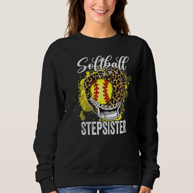 Sudadera Madres del Día del Juego de Amarre Leopard Leopard (Anverso)