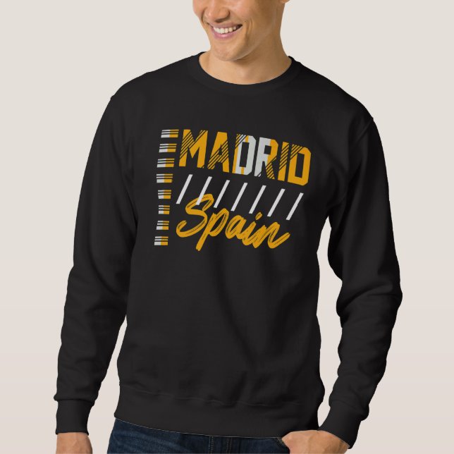 Sudadera Madrid España (Anverso)