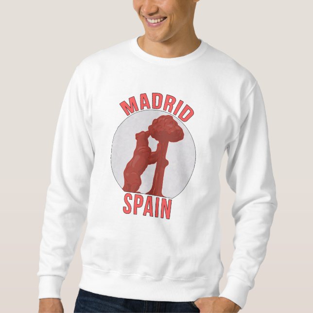 Sudadera Madrid España (Anverso)