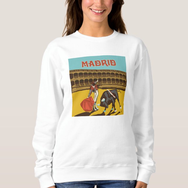 Sudadera Madrid (España) (Anverso)
