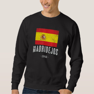 Sudadera Madridejos España Es Ciudad Bandera - Bandera Ropa