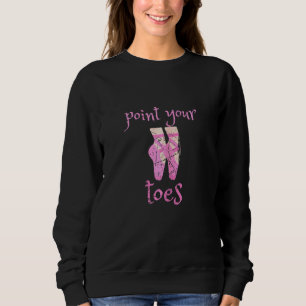 Sudadera Maestra bailarina bailarina de ballet señala tu