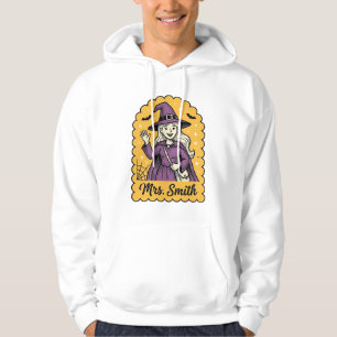 Sudadera Maestra Bruja Linda Sra Smith Vintage Diseño de Ha