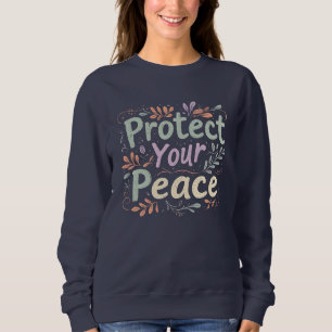 Sudadera Maestra de autocuidado tranquilo de vuelta a la es