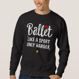 Sudadera Maestra de ballet Dance Ballerina Entrenador de ba