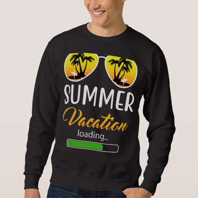 Sudadera Maestra De Carga De Vacaciones De Verano El Último (Anverso)
