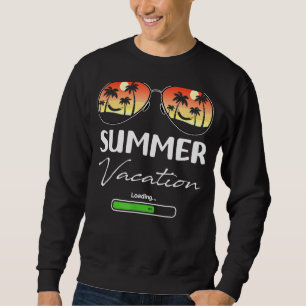 Sudadera Maestra De Carga De Vacaciones De Verano El Último
