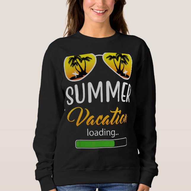 Sudadera Maestra De Carga De Vacaciones De Verano El Último (Anverso)
