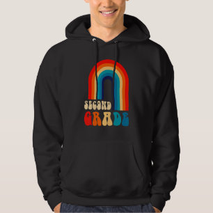 Sudadera Maestra de Chicas arcoiris de 2º grado Hola Segund
