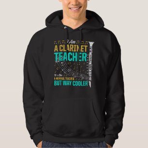 Sudadera Maestra De Clarinet Es Como Un Profesor Normal Bu