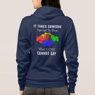 Sudadera Maestra de Educación Especial en Conciencia del Au