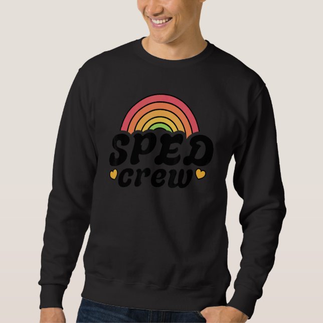 Sudadera Maestra de Educación Especial SPED Crew Speducator (Anverso)